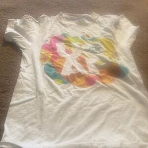 White Graphic Short Sleeve Tee